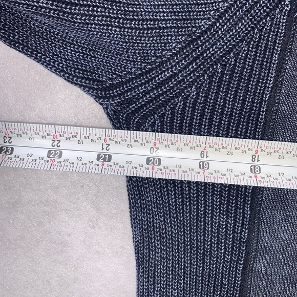 BKE‎ Buckle Dark Gray Blue 1/4 Zip Standard Fit Pullover Sweater Mens XL - Picture 8 of 9